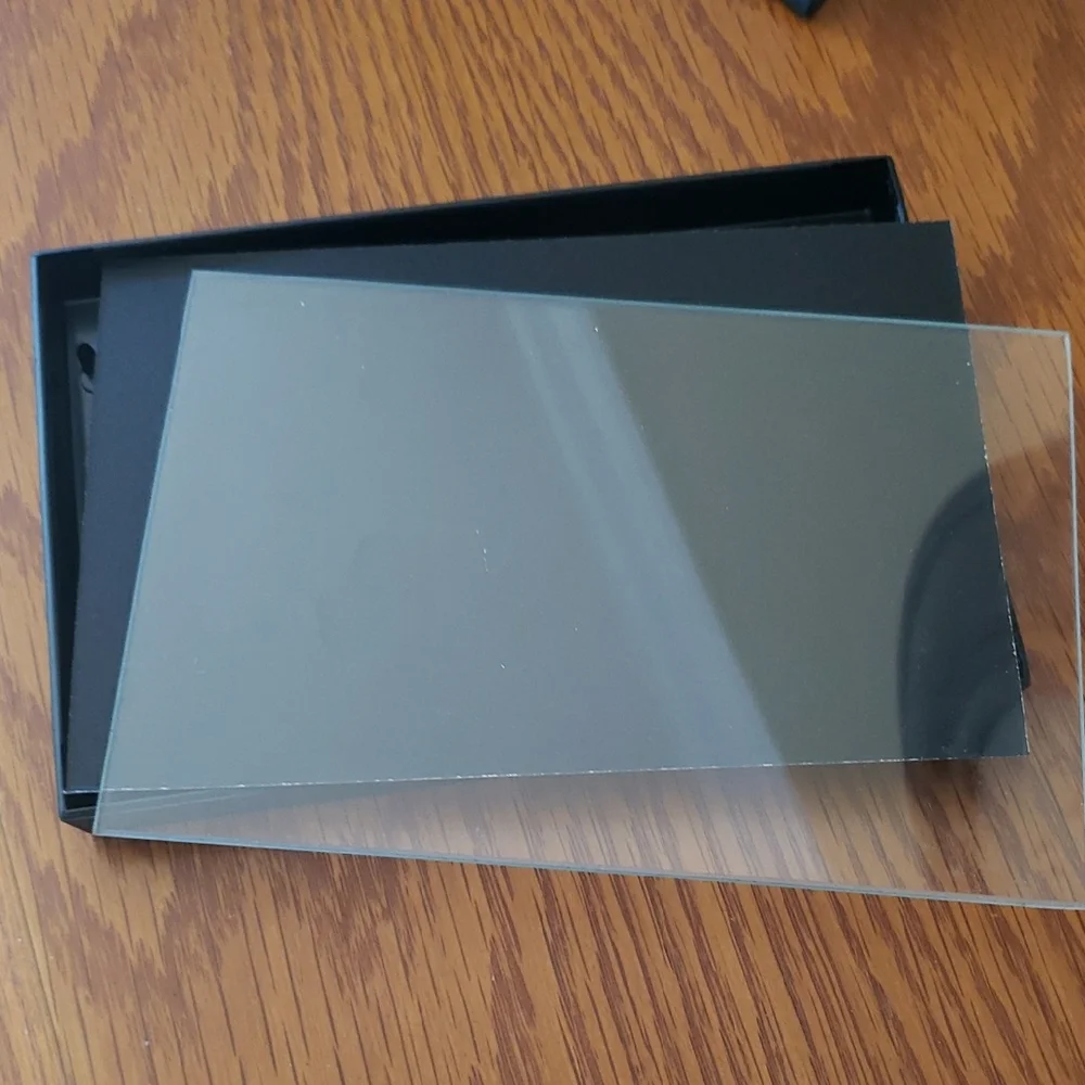 Modern Black Photo Frames - Set of 2- Coordinating 5x7 Tabletop & 4x6 Wall